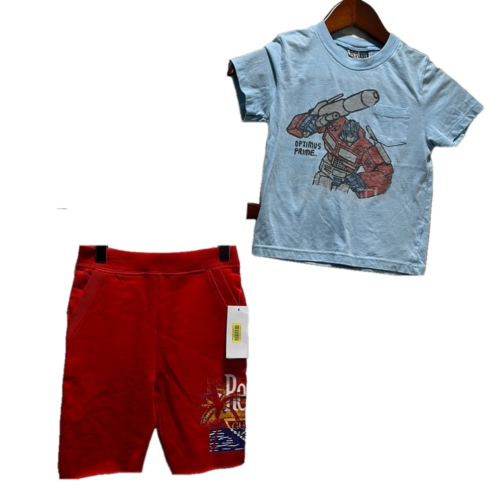 Guess & Baby Gap boys SET size 4 GUC orange and blue